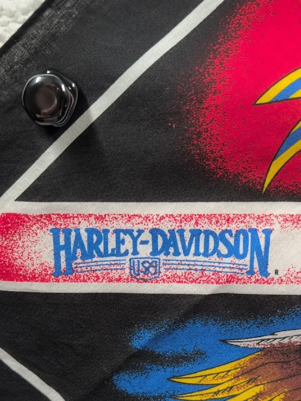Harley-Davidson Eagle Bandana 22x22